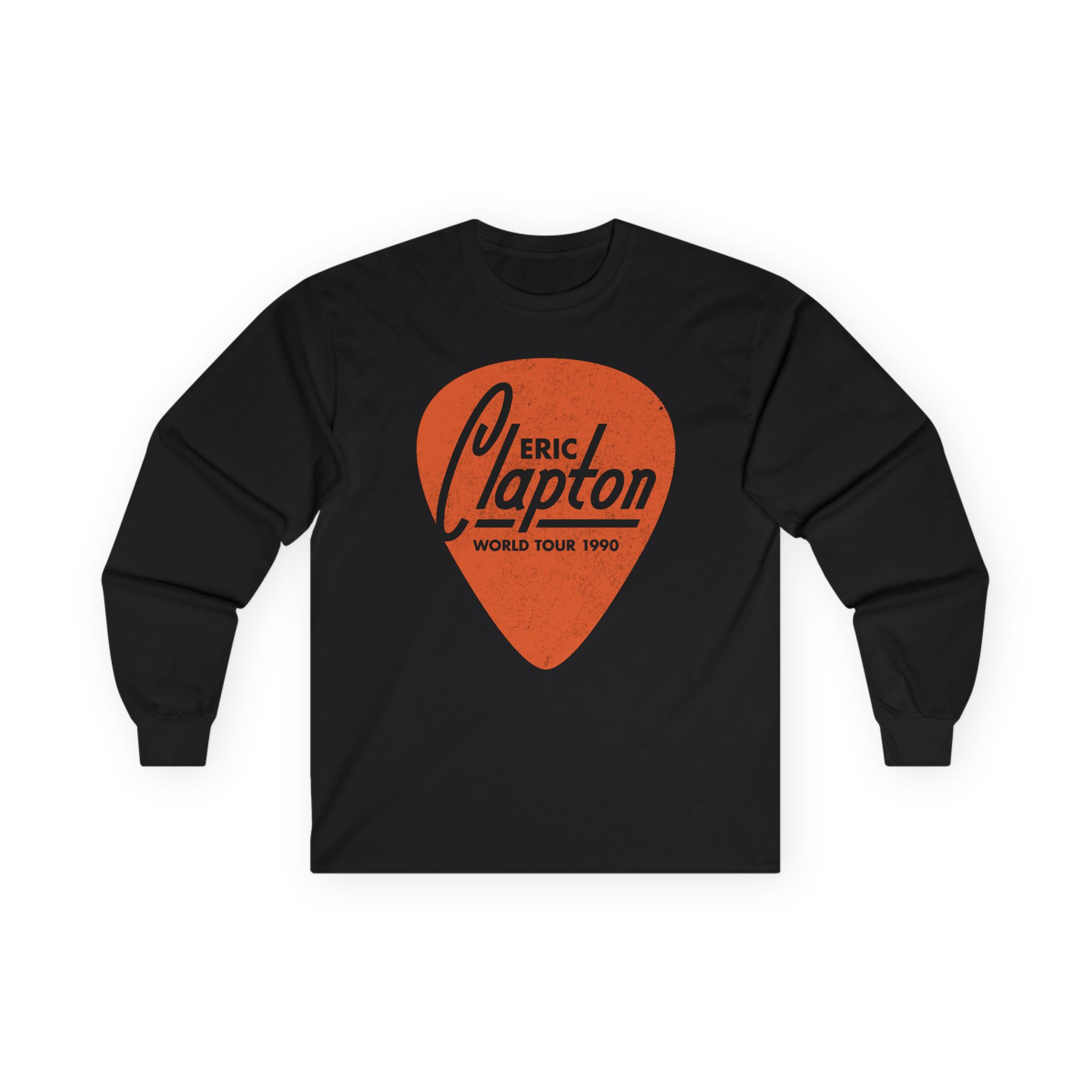 Eric Clapton Guitar Pick Unisex Ultra Cotton Long Sleeve Tee