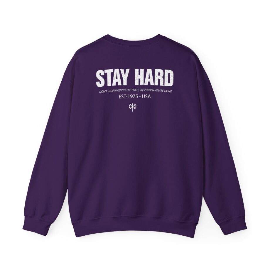David Goggins  Stay Hard Unisex Heavy Blend™ Crewneck Sweatshirt