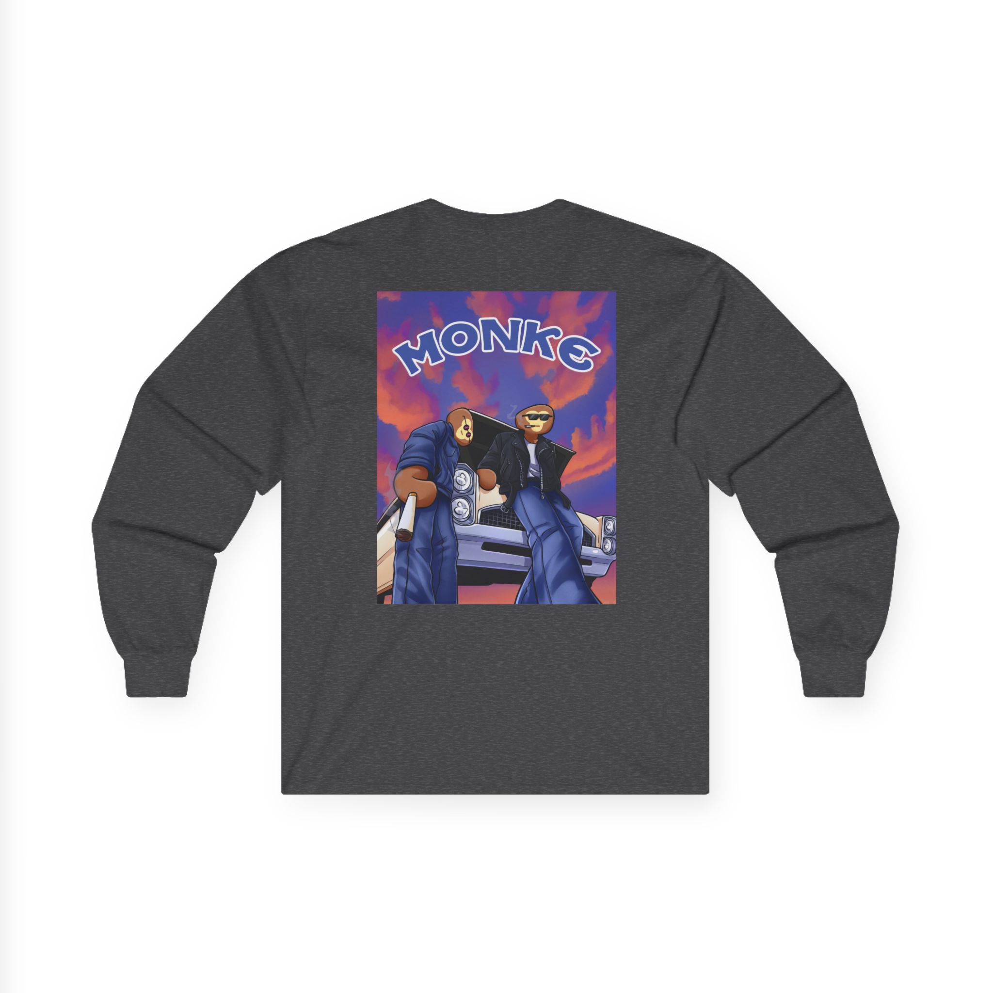 Spoonkid Monke Unisex Ultra Cotton Long Sleeve Tee