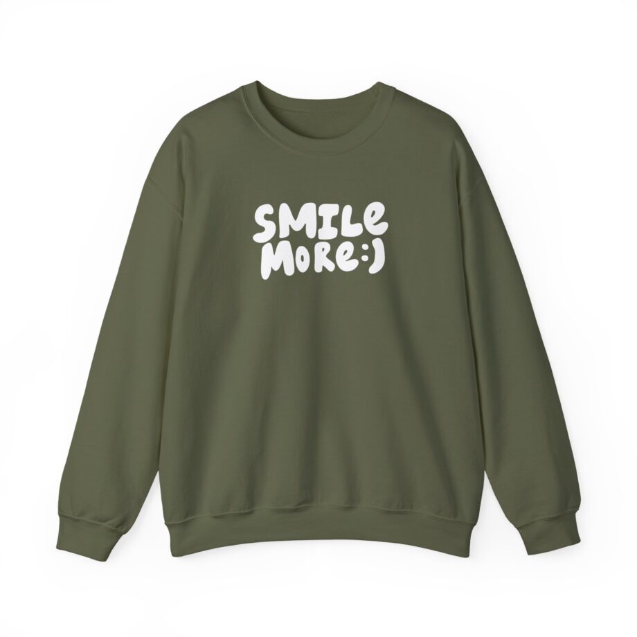 Roman Atwood Smile More Unisex Heavy Blend™ Crewneck Sweatshirt