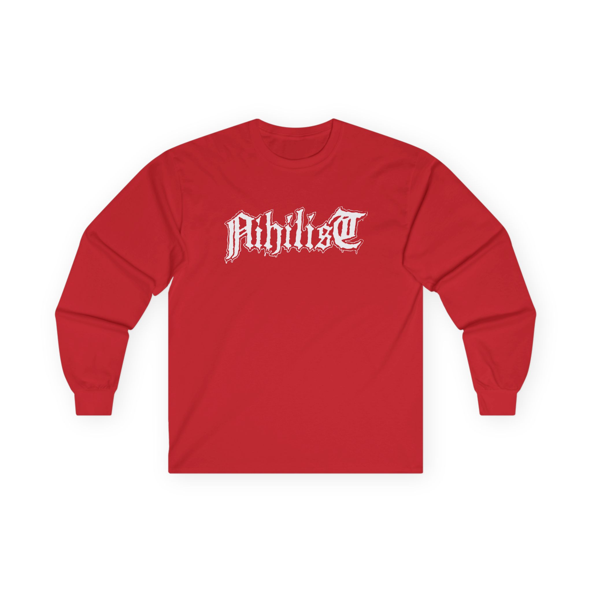 Entombed Nihilist Logo Unisex Ultra Cotton Long Sleeve Tee