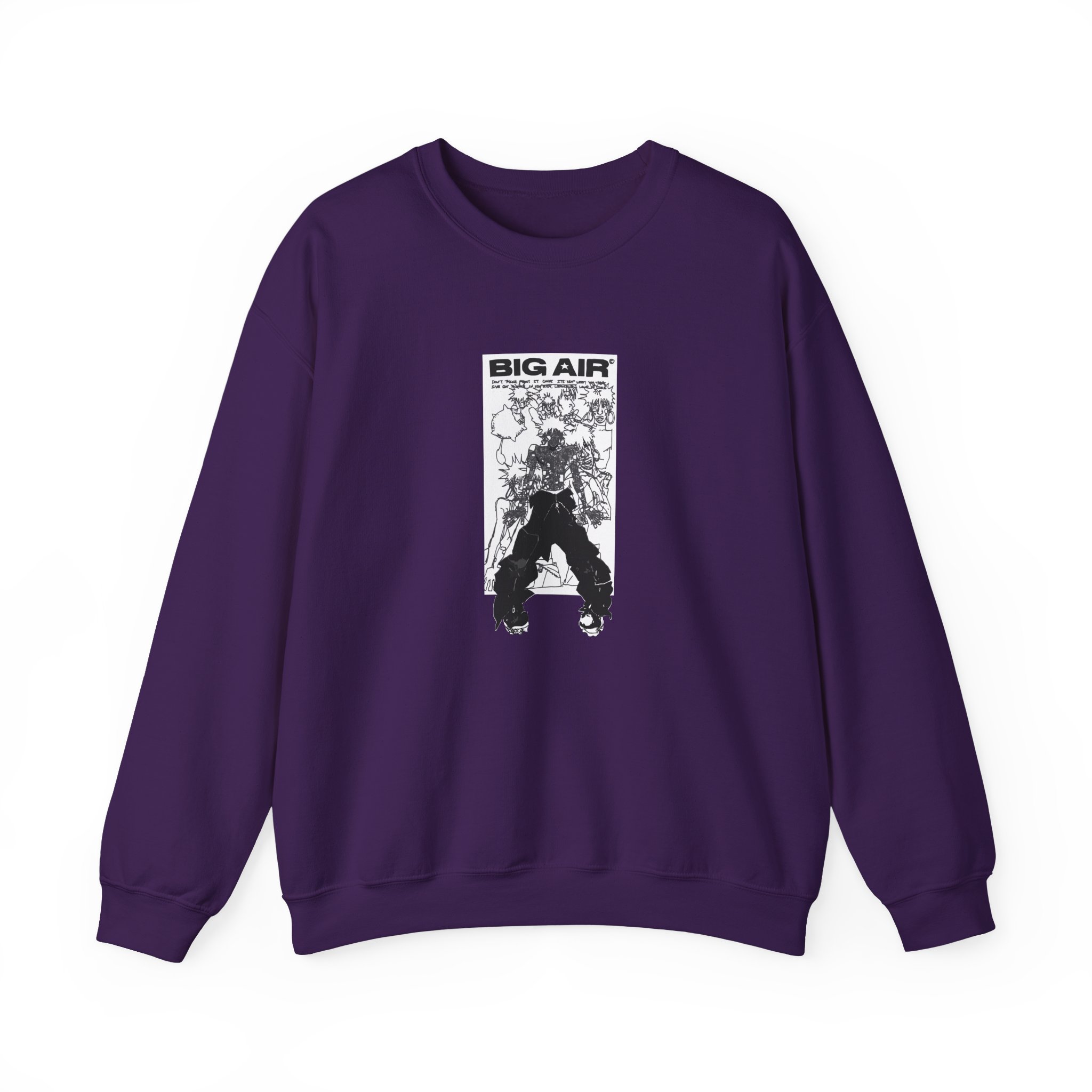 Ecco2k Big Air Unisex Heavy Blendâ„¢ Crewneck Sweatshirt