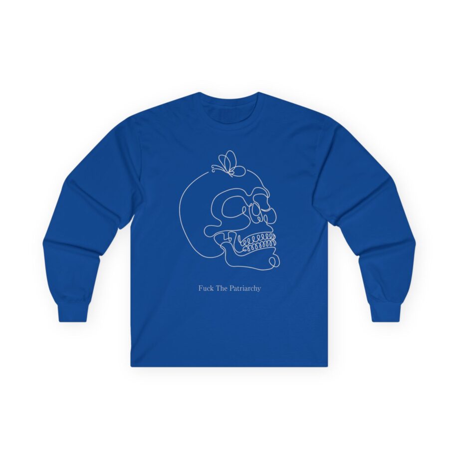 Qtcinderella Fuck the Patriarchy Unisex Ultra Cotton Long Sleeve Tee