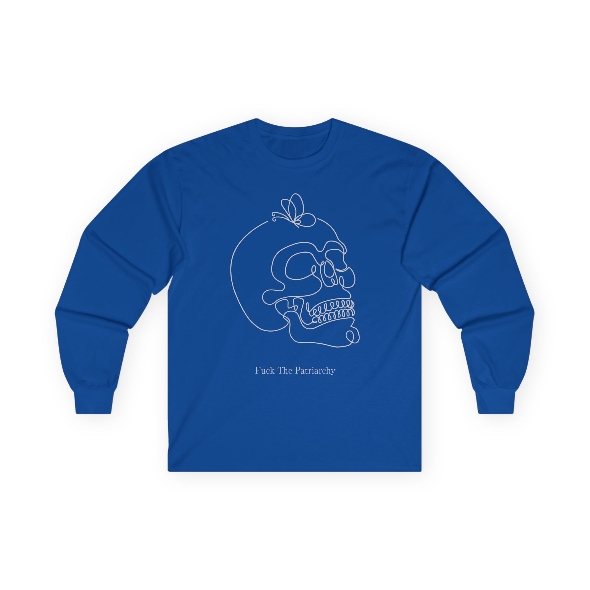Qtcinderella Fuck the Patriarchy Unisex Ultra Cotton Long Sleeve Tee