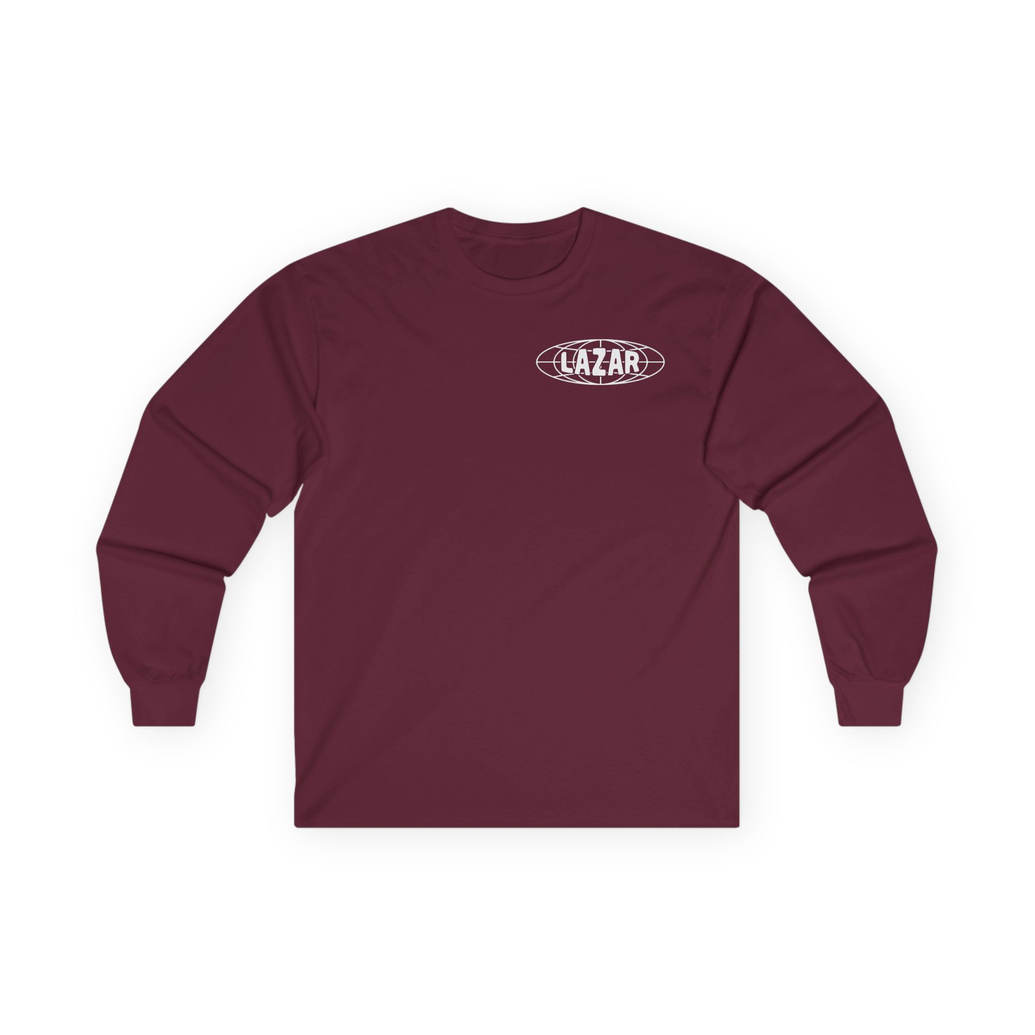 Lazarbeam Globe Indigo Unisex Ultra Cotton Long Sleeve Tee