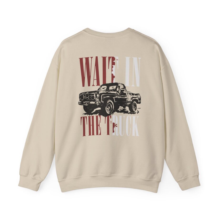 Hardy Wait in the Truck Unisex Heavy Blend™ Crewneck Sweatshirt