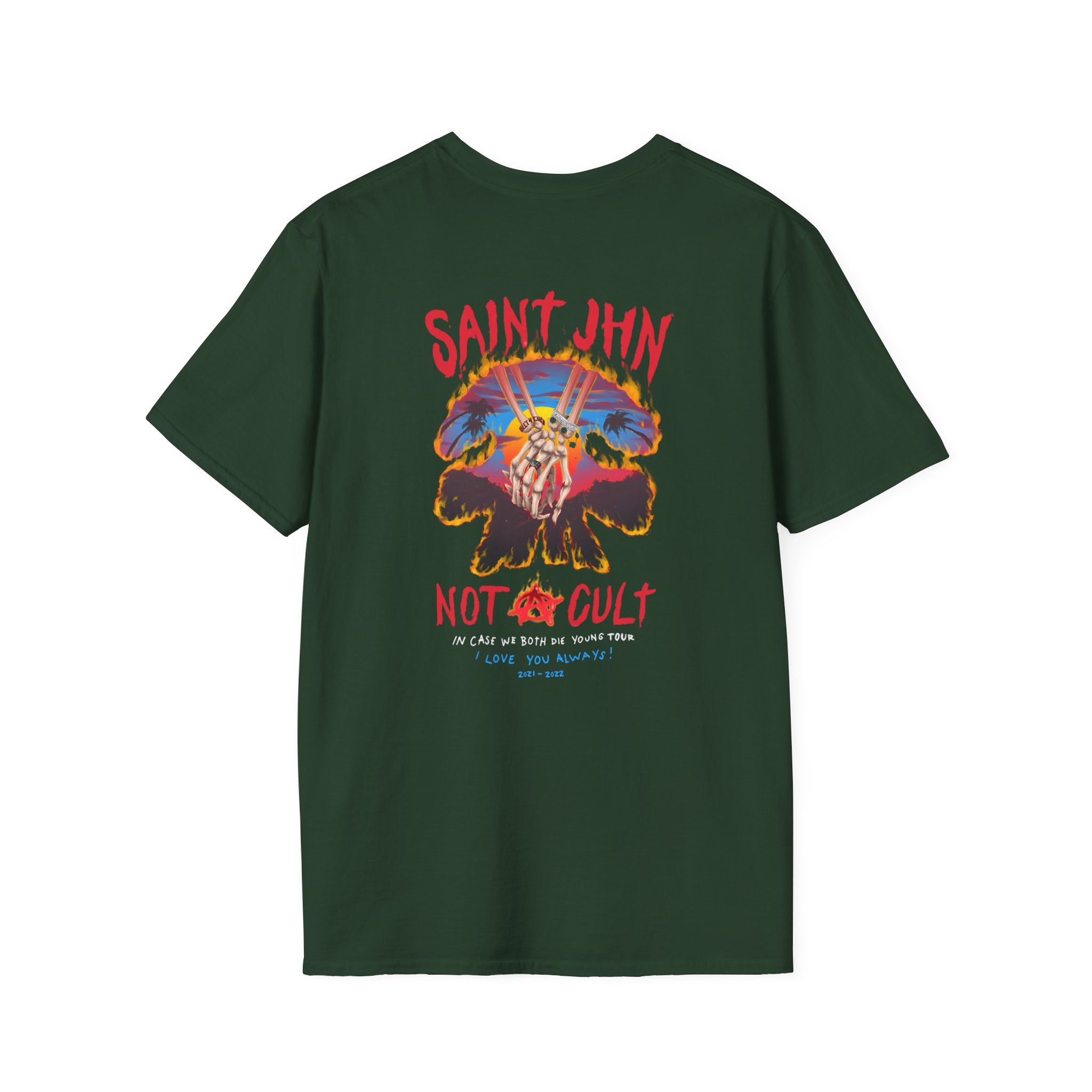 Saint Jhn Horse Stampede Unisex Softstyle T-Shirt