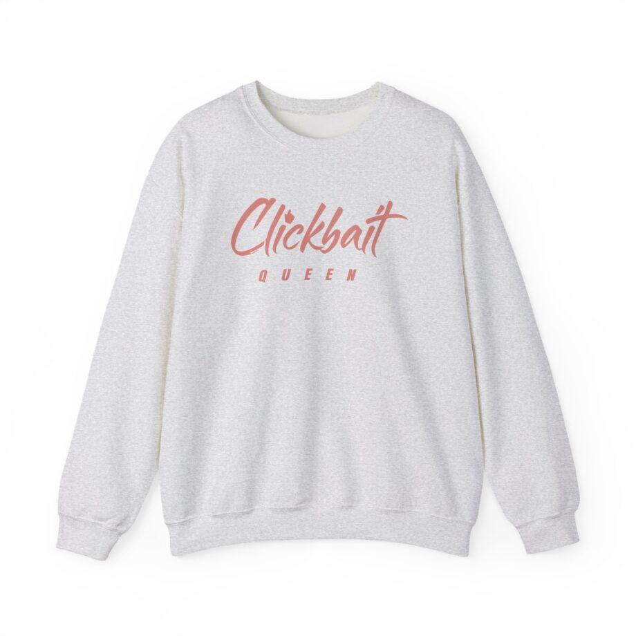 Morgz Clickbait Queen Unisex Heavy Blend™ Crewneck Sweatshirt