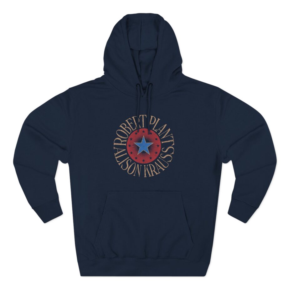 Robert Plant Star Three-Panel Fleece Hoodie