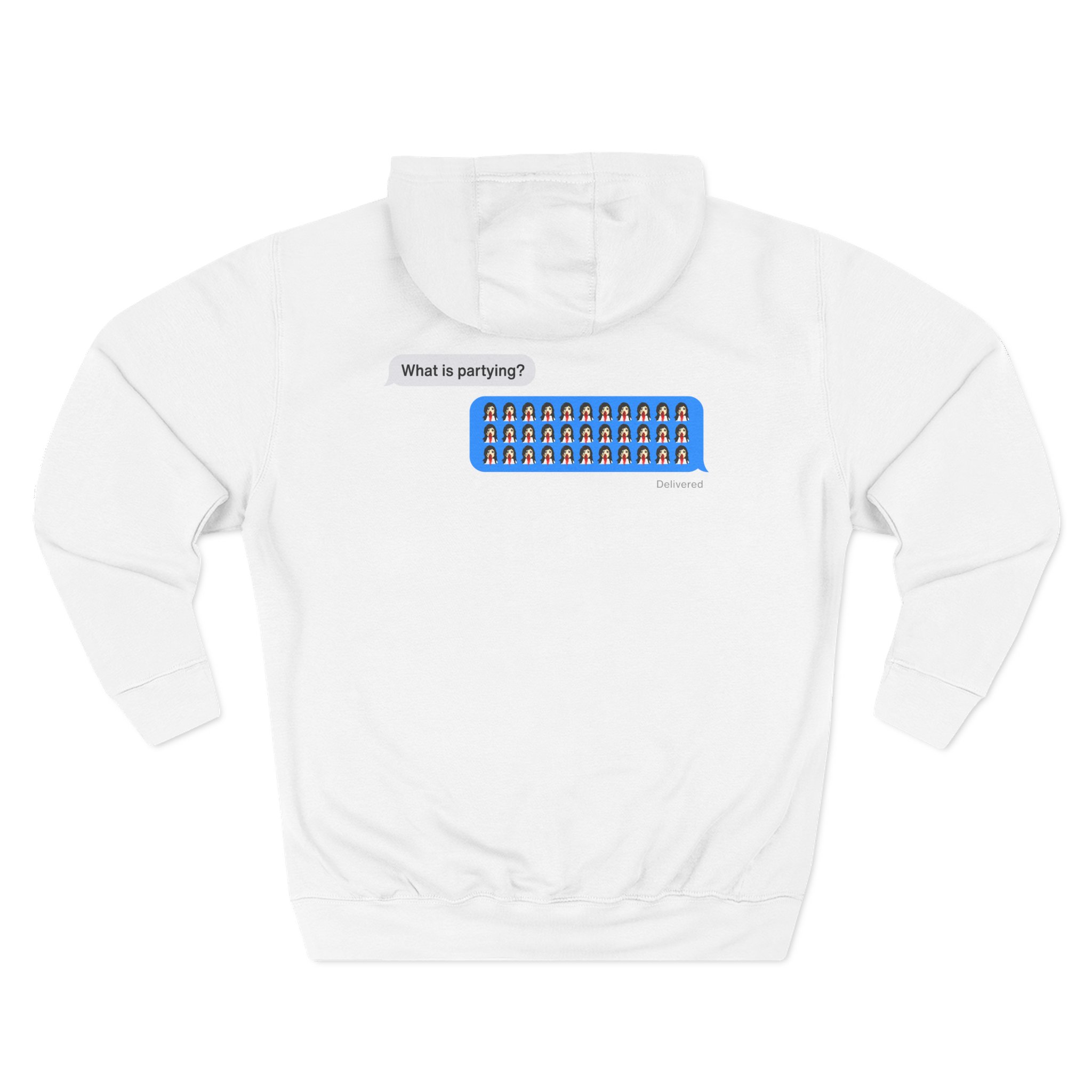 Andrew Wk Emoji Three-Panel Fleece Hoodie