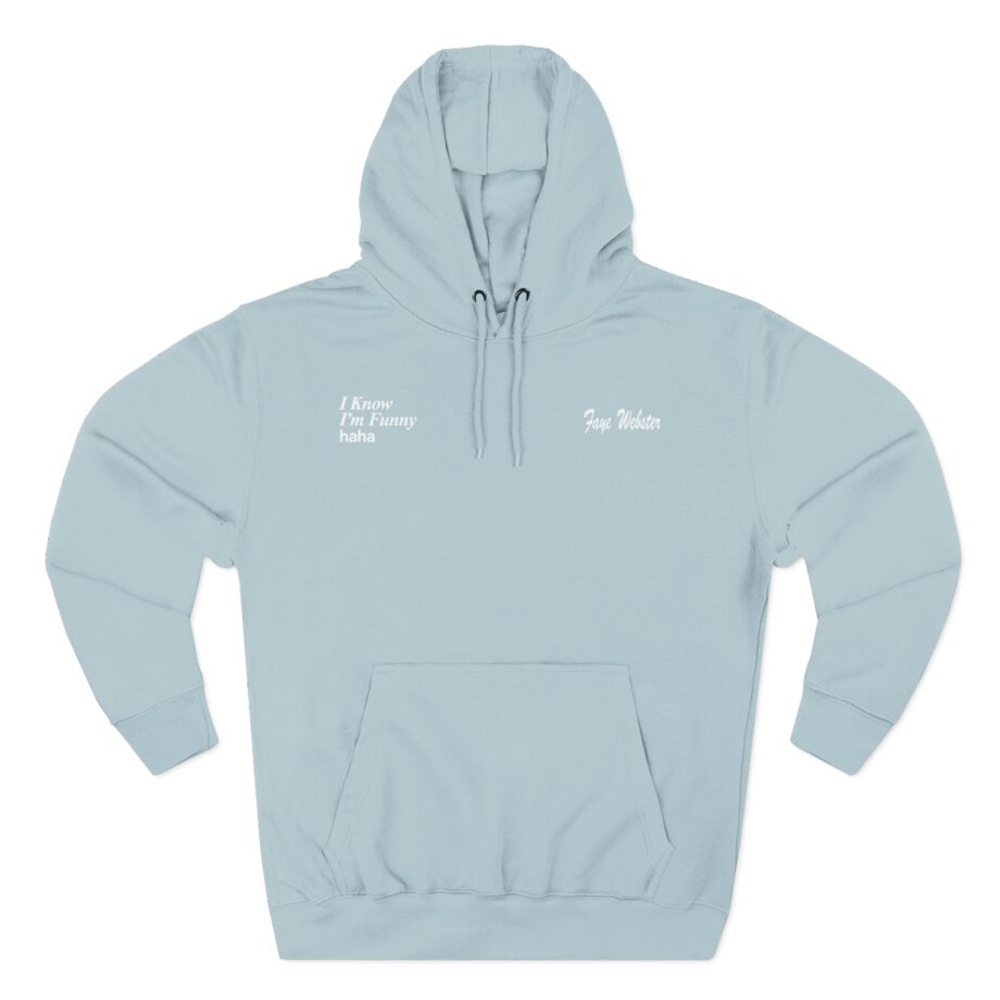 Faye Webster I Know I'm Funny Haha Three-Panel Fleece Hoodie