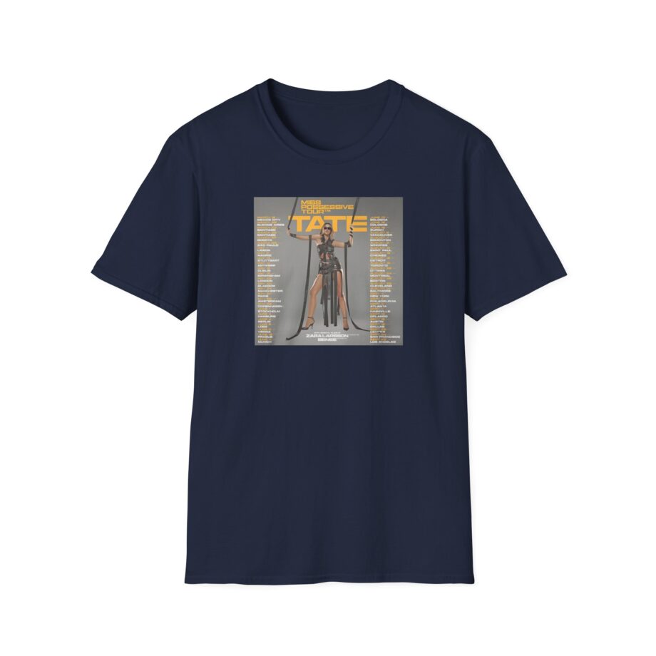 Tate Mcrae Miss Possessive Tour 2025 Unisex Softstyle T-Shirt