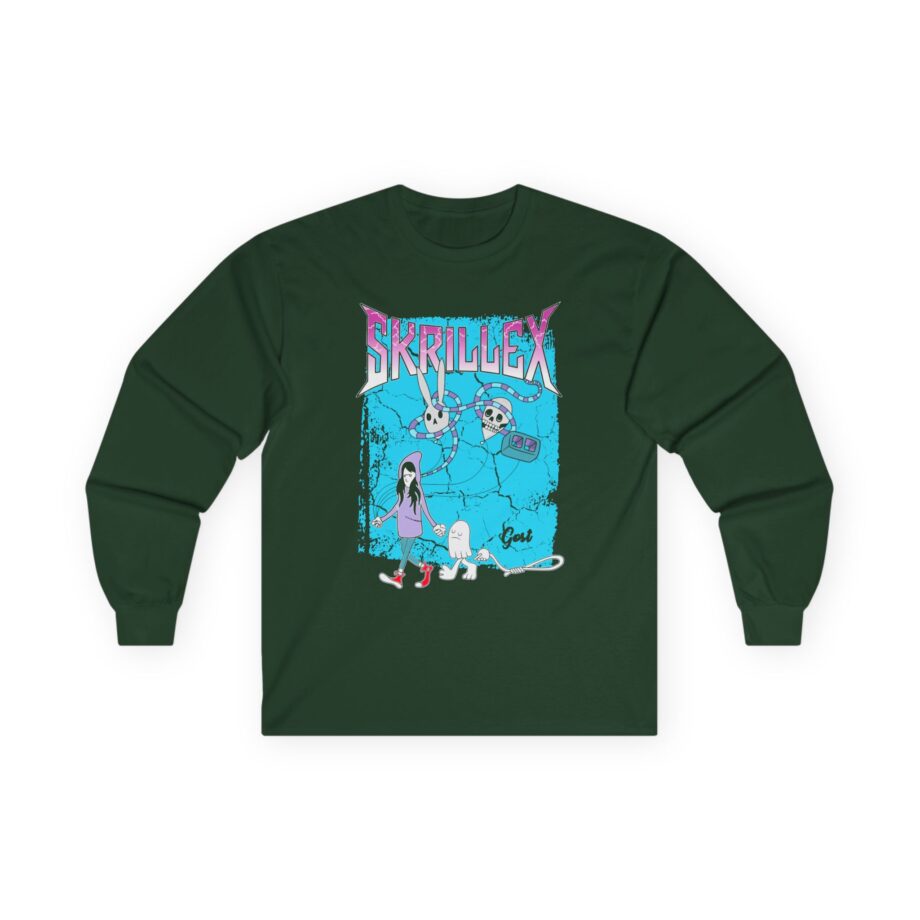 Skrillex Gost Album Cover Unisex Ultra Cotton Long Sleeve Tee