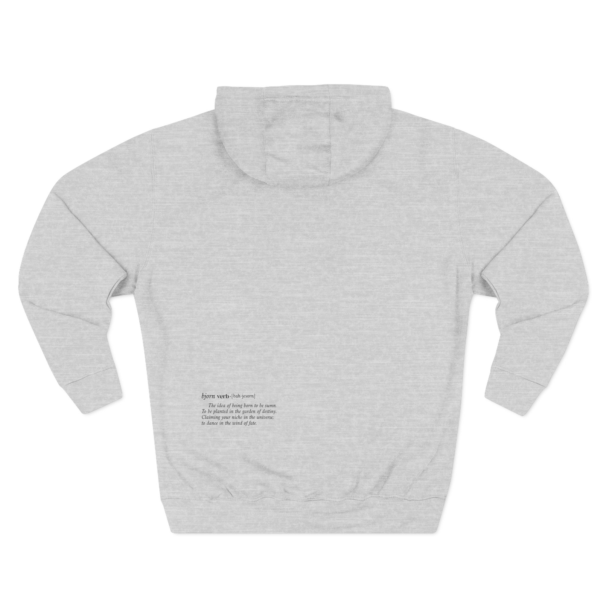 Smino Three-Panel Fleece Hoodie