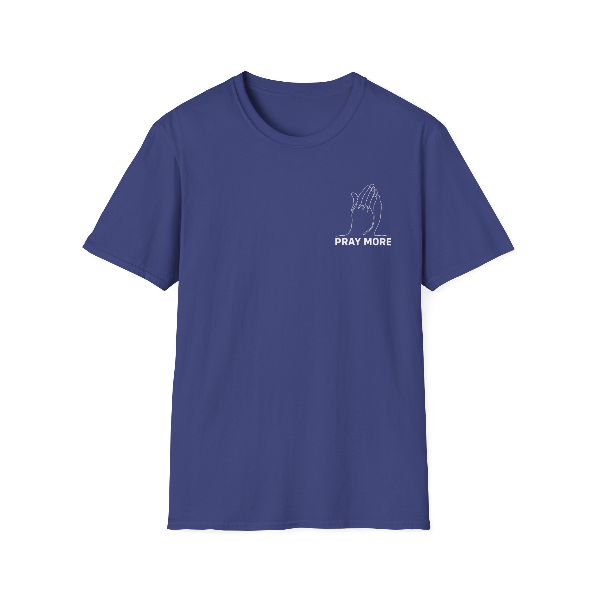 Roman Atwood Pray More Unisex Softstyle T-Shirt