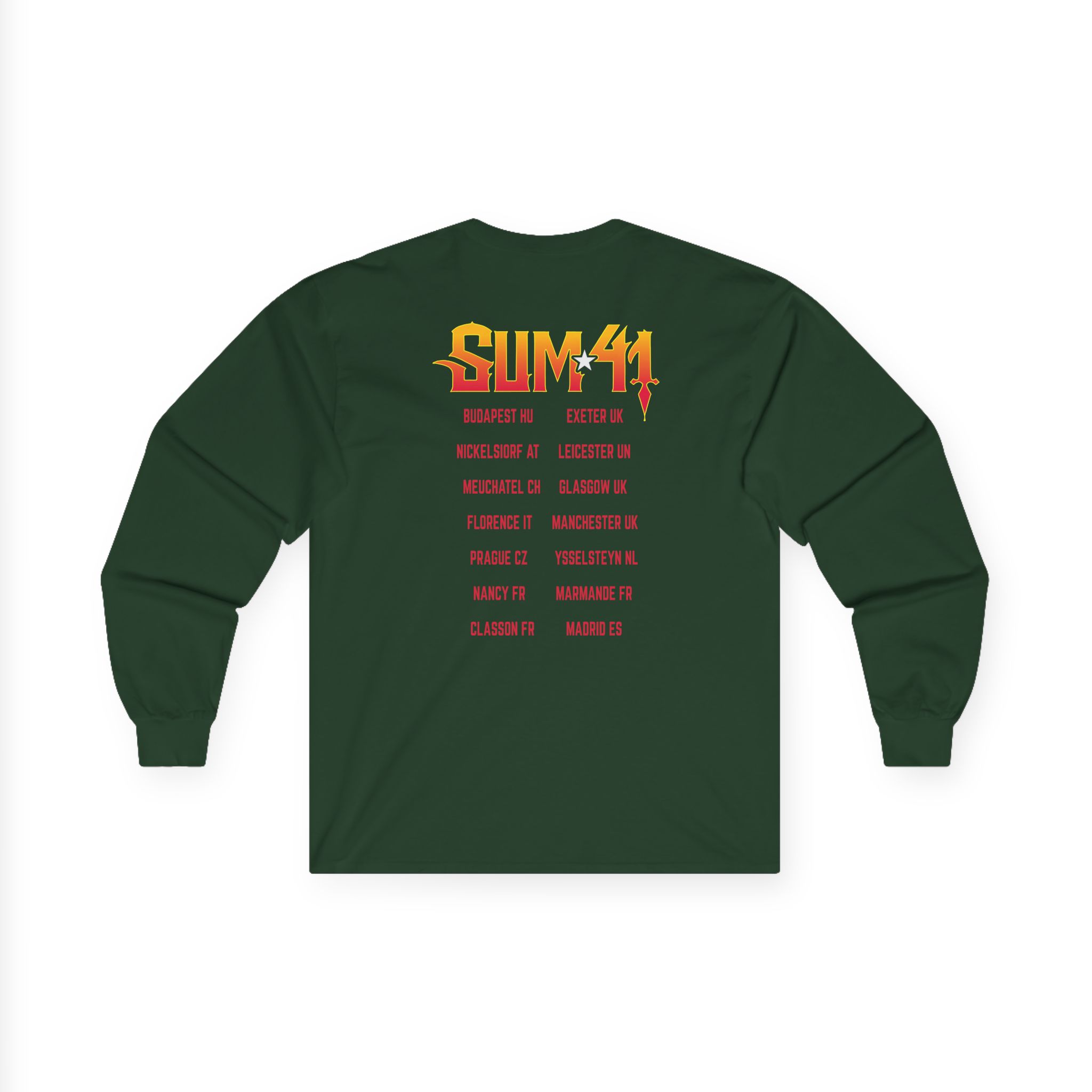 Sum 41 Out for Blood Unisex Ultra Cotton Long Sleeve Tee