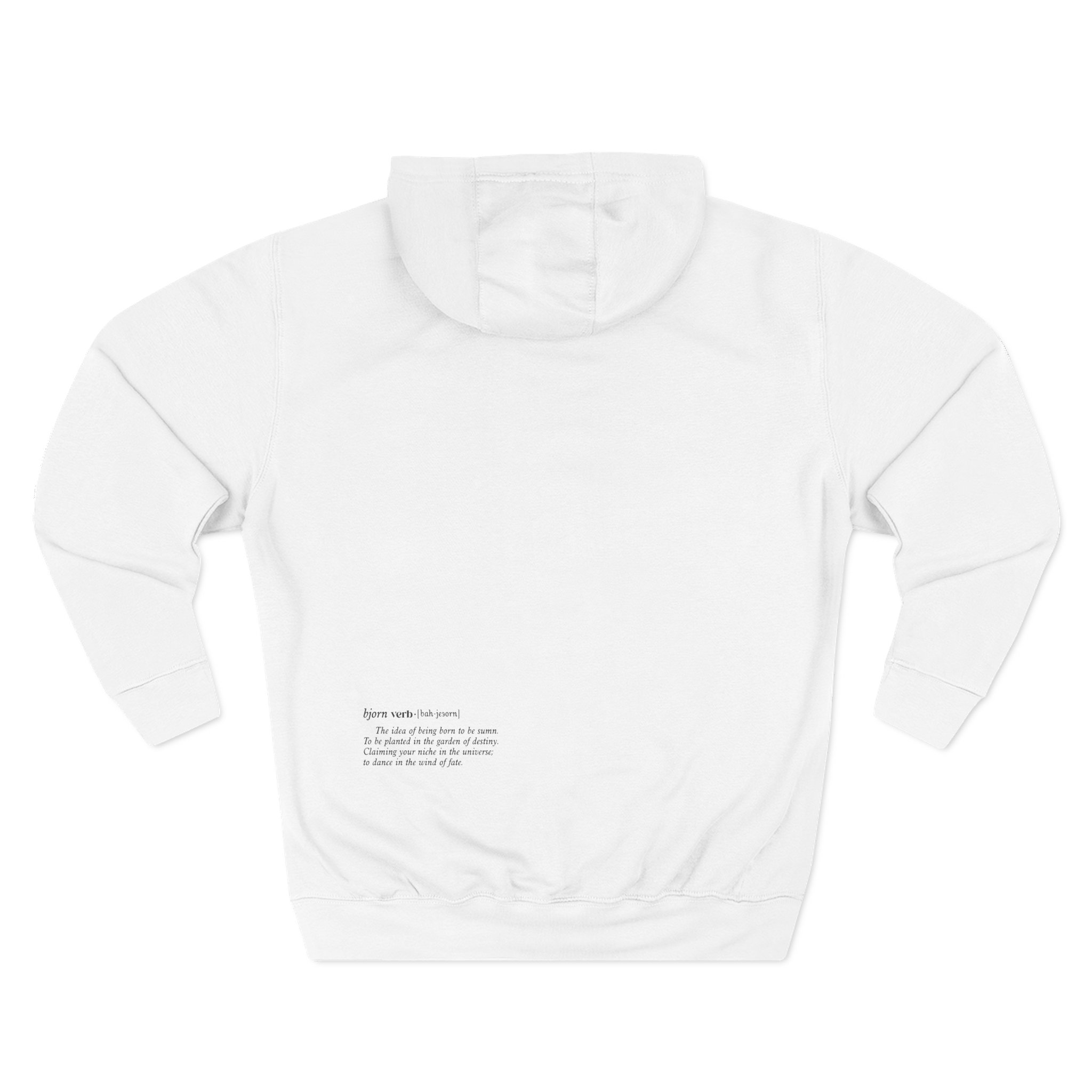 Smino Three-Panel Fleece Hoodie