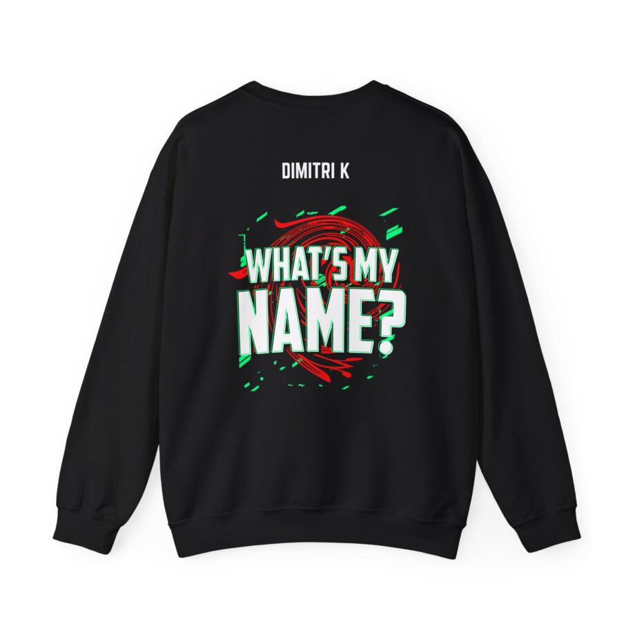 Dimitri K What’s My Name Unisex Heavy Blend™ Crewneck Sweatshirt