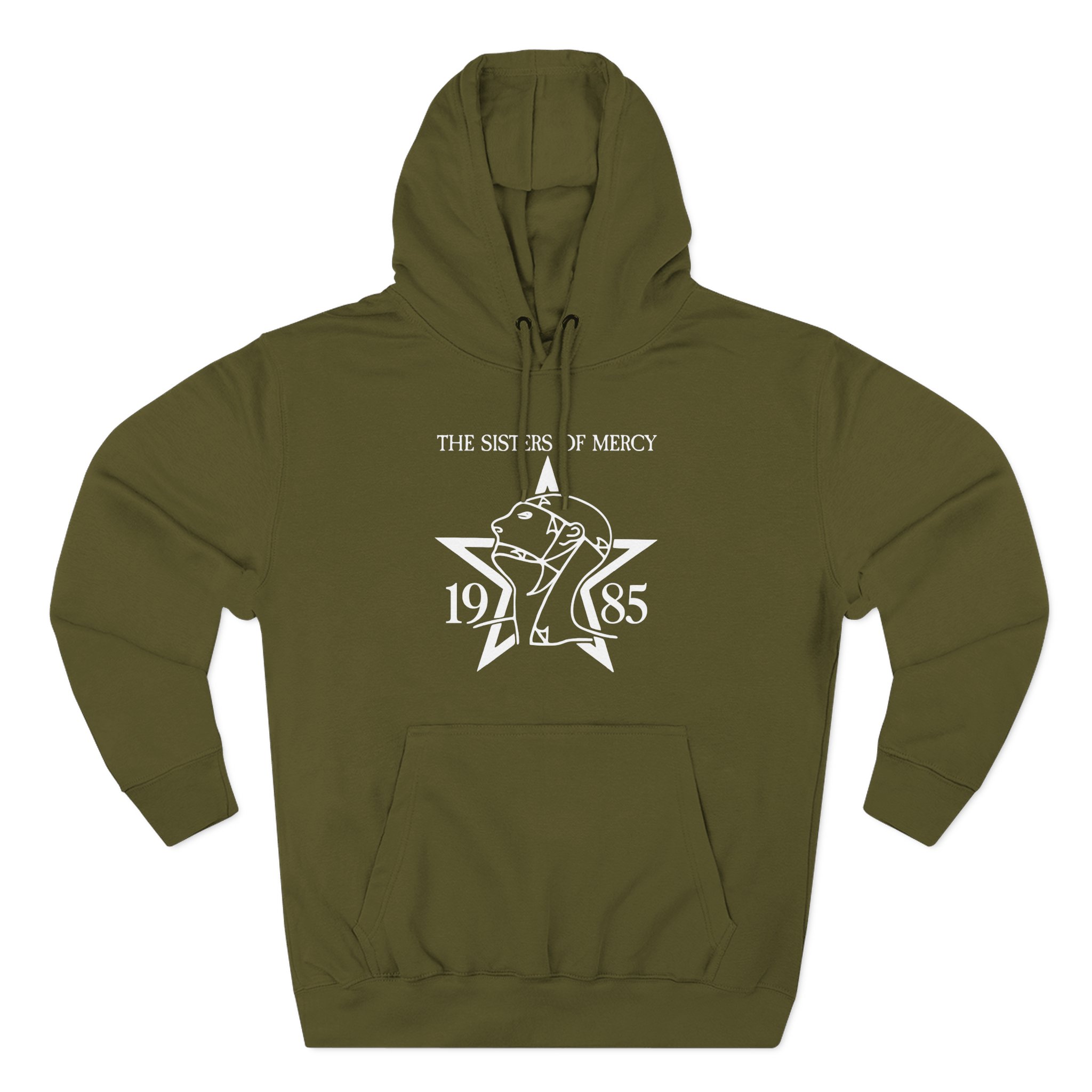 The Sisters Of Mercy 1984 Three-Panel Fleece Hoodie
