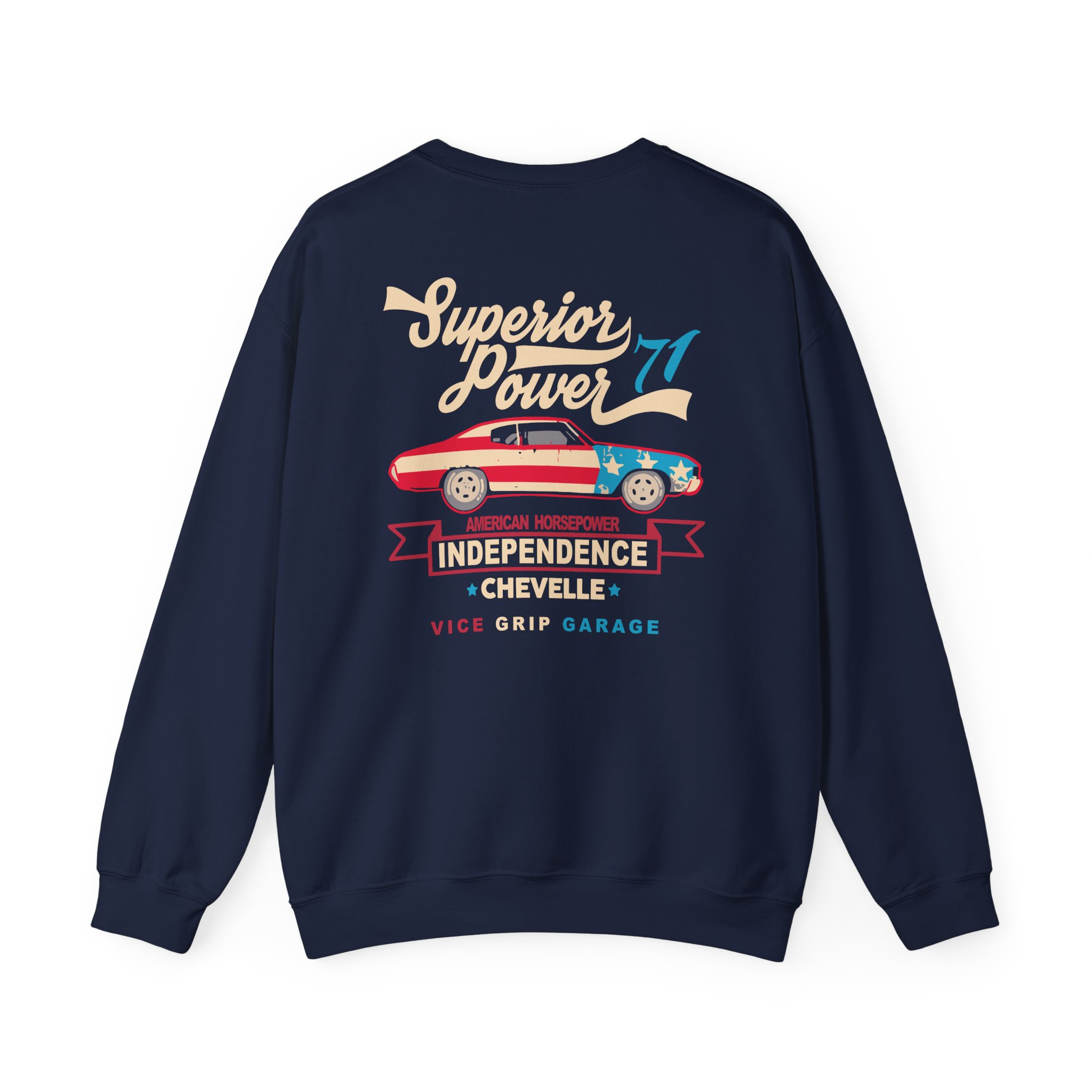 Vicegripgarage Superior Power Independence Unisex Heavy Blendâ„¢ Crewneck Sweatshirt