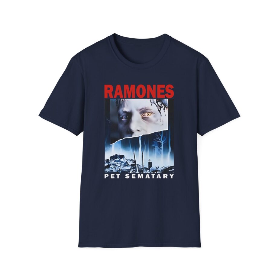 Ramones Pet Sematary T Shirt Unisex Softstyle T-Shirt
