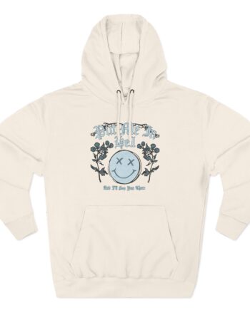 Kallmekris Put Me in Hell Three-Panel Fleece Hoodie