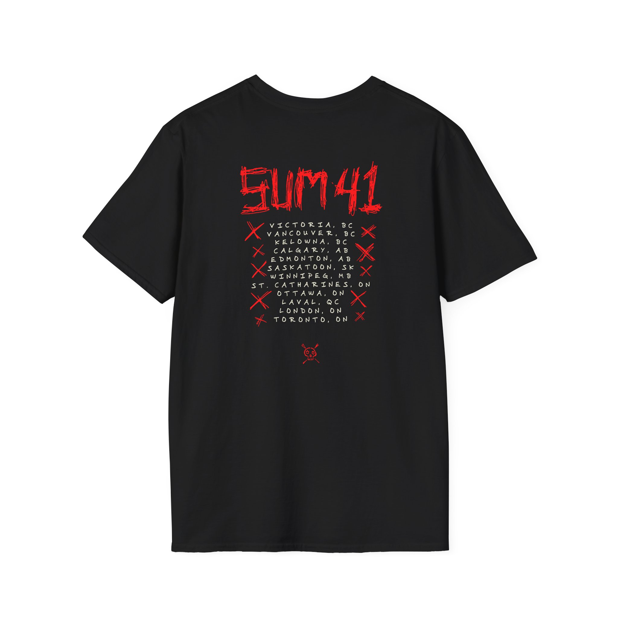 Sum 41 F**k Tour Unisex Softstyle T-Shirt