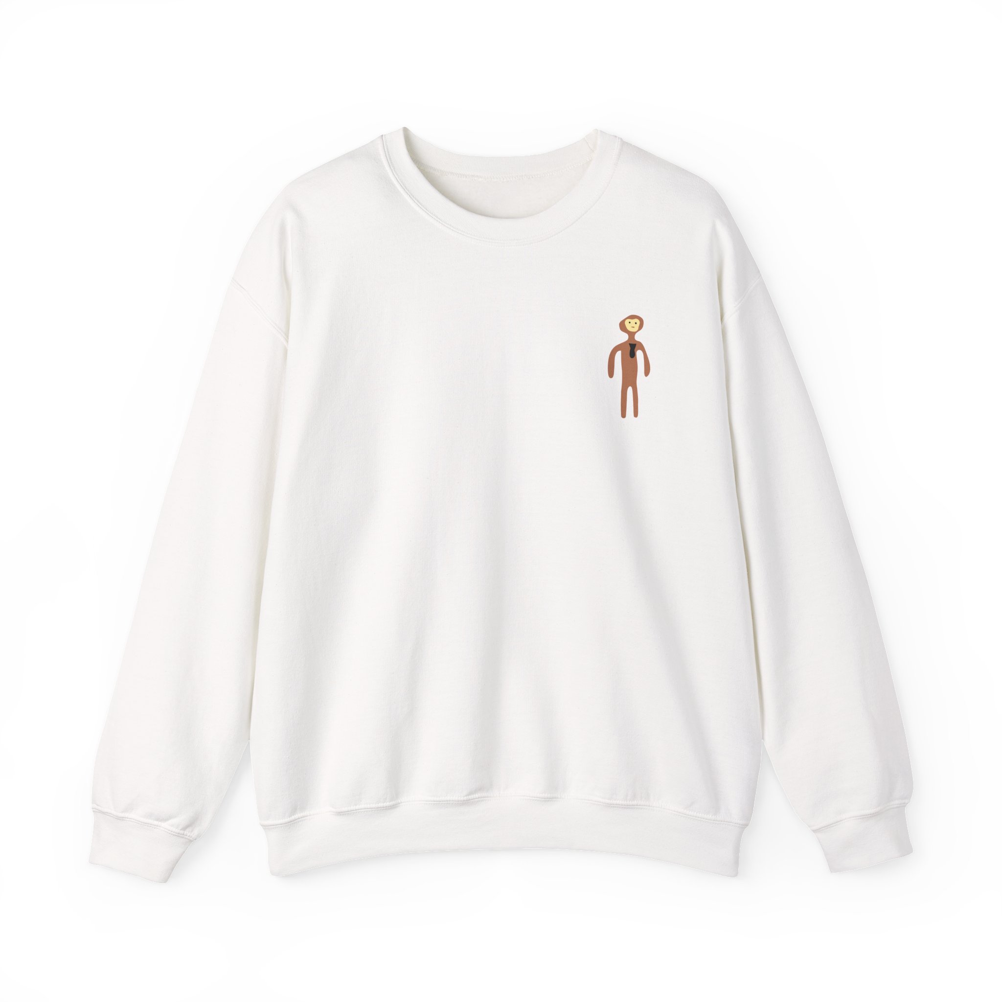 Monke Embroidered  Unisex Heavy Blendâ„¢ Crewneck Sweatshirt