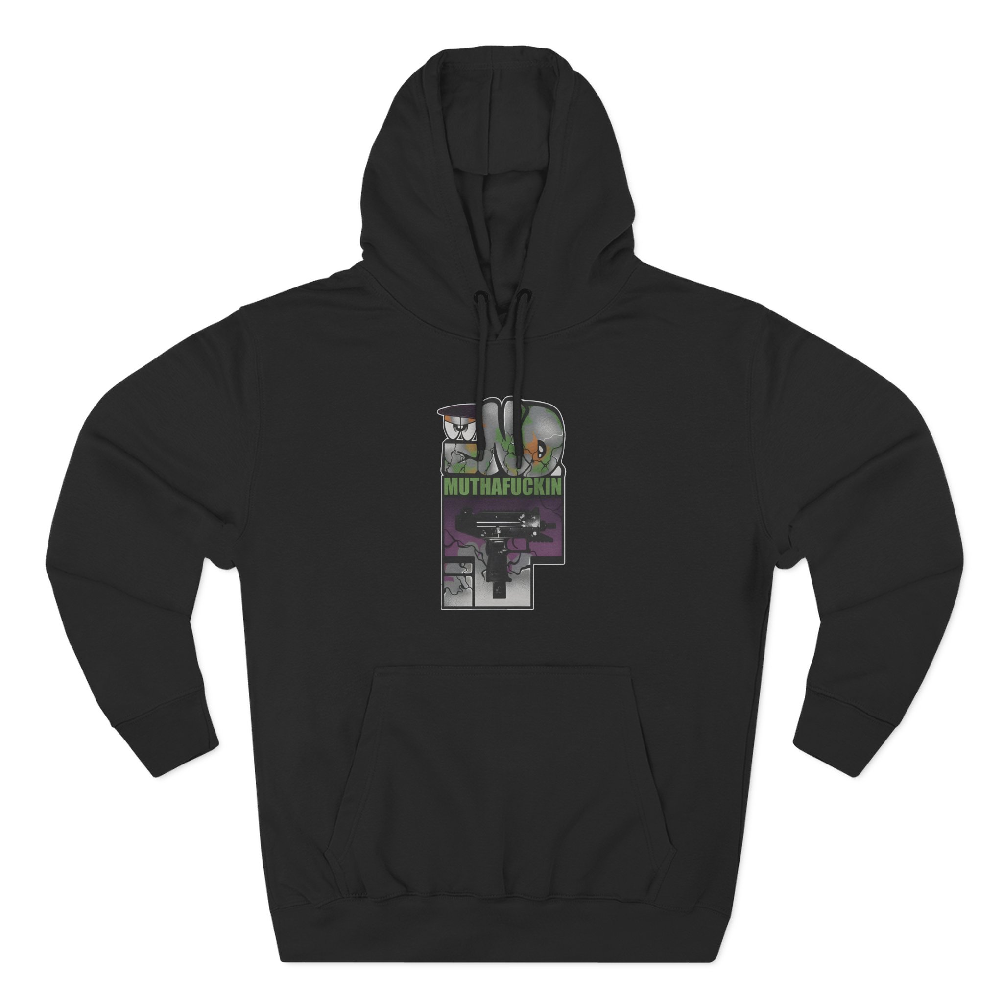 End It Muthafuckin Three-Panel Fleece Hoodie