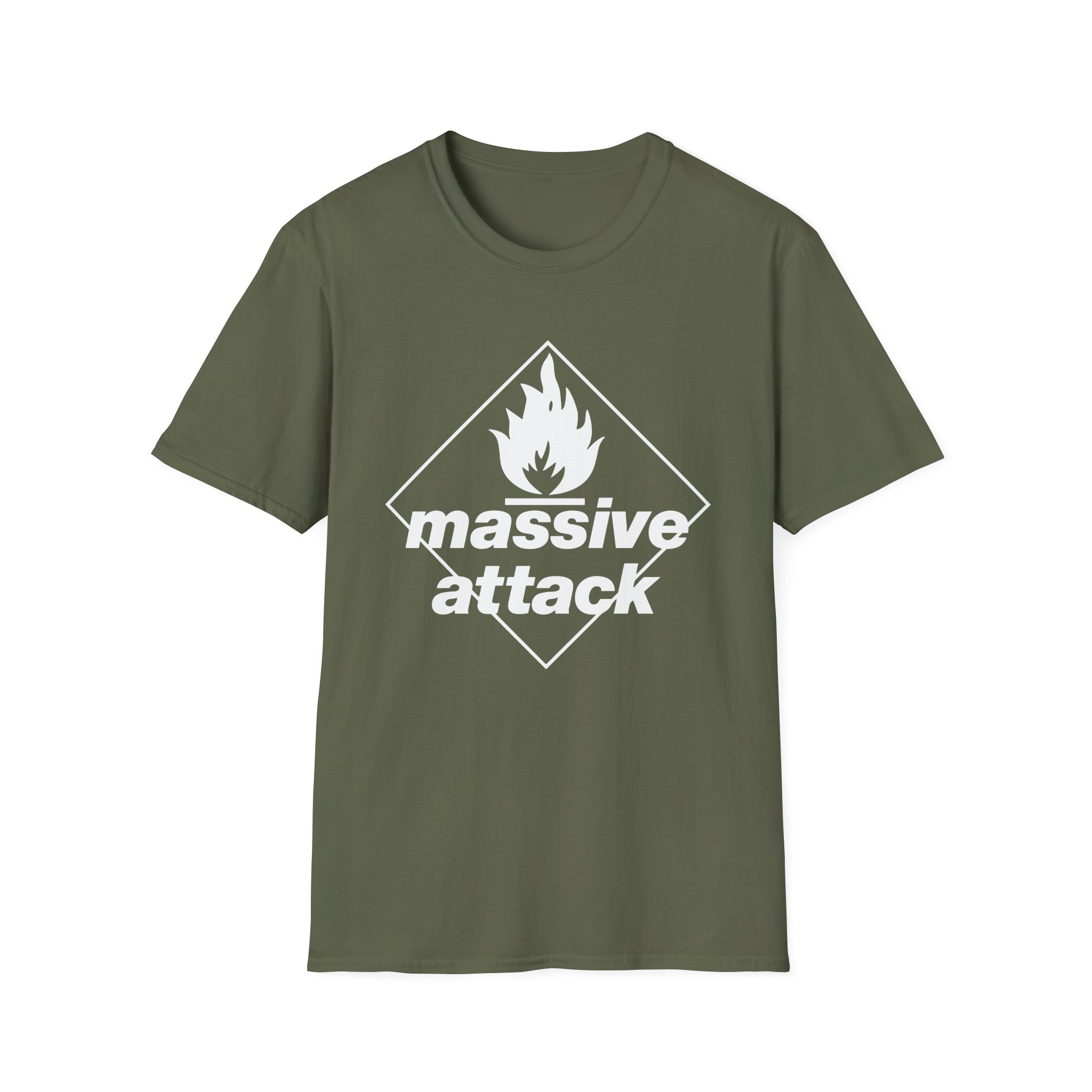 Massive Attack Blue Lines Unisex Softstyle T-Shirt