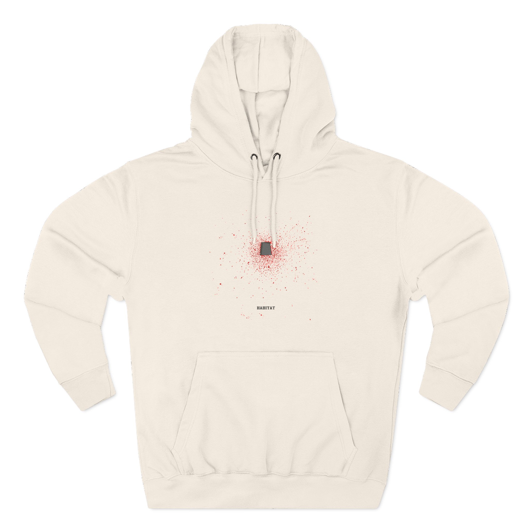 Nayt Three-Panel Fleece Hoodie
