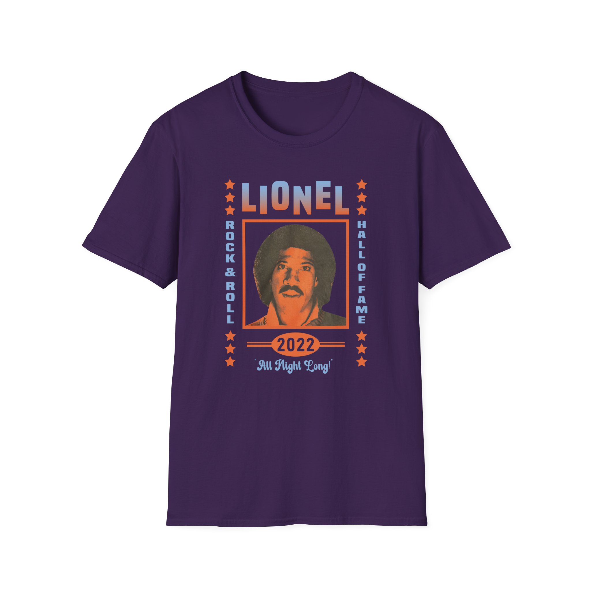 Lionel Richie Rock and Roll Hall of Fame All Night Unisex Softstyle T-Shirt
