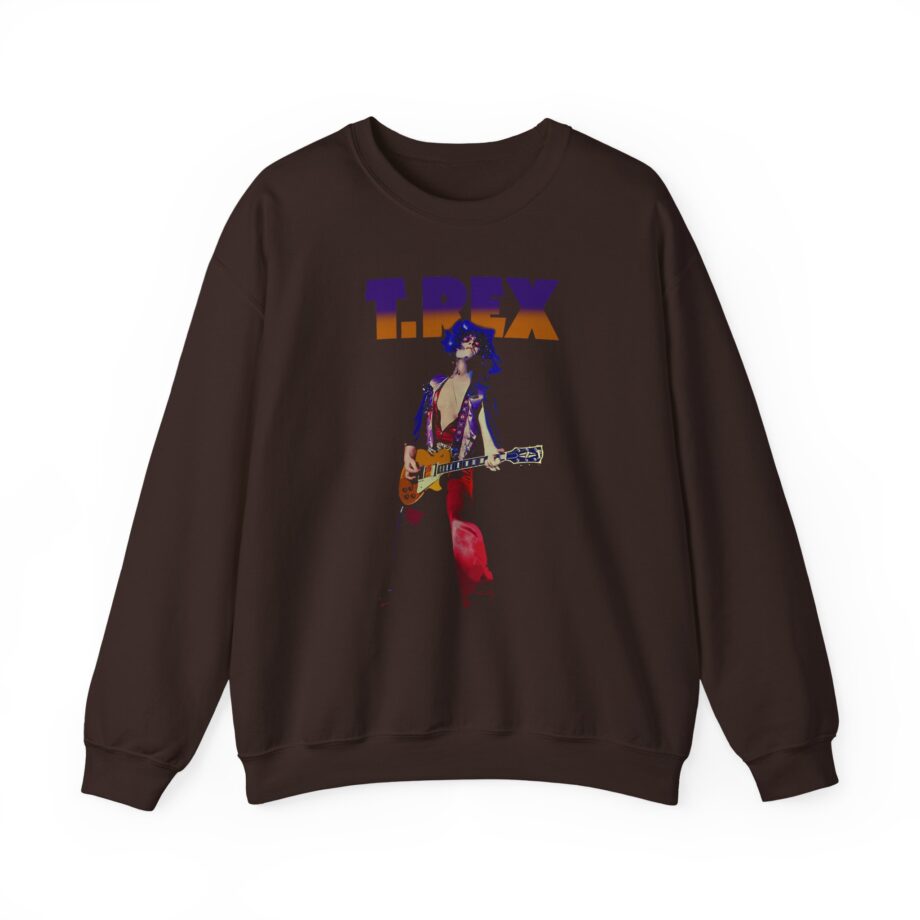 T Rex Rockin Unisex Heavy Blend™ Crewneck Sweatshirt