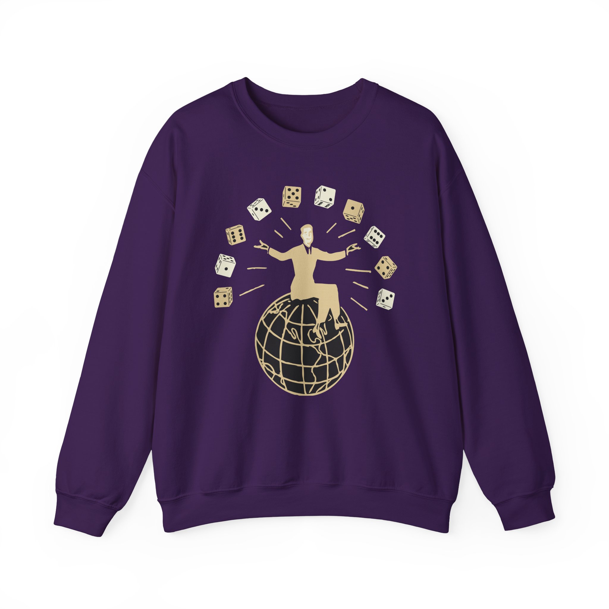 Set Your Goals Dice Unisex Heavy Blendâ„¢ Crewneck Sweatshirt