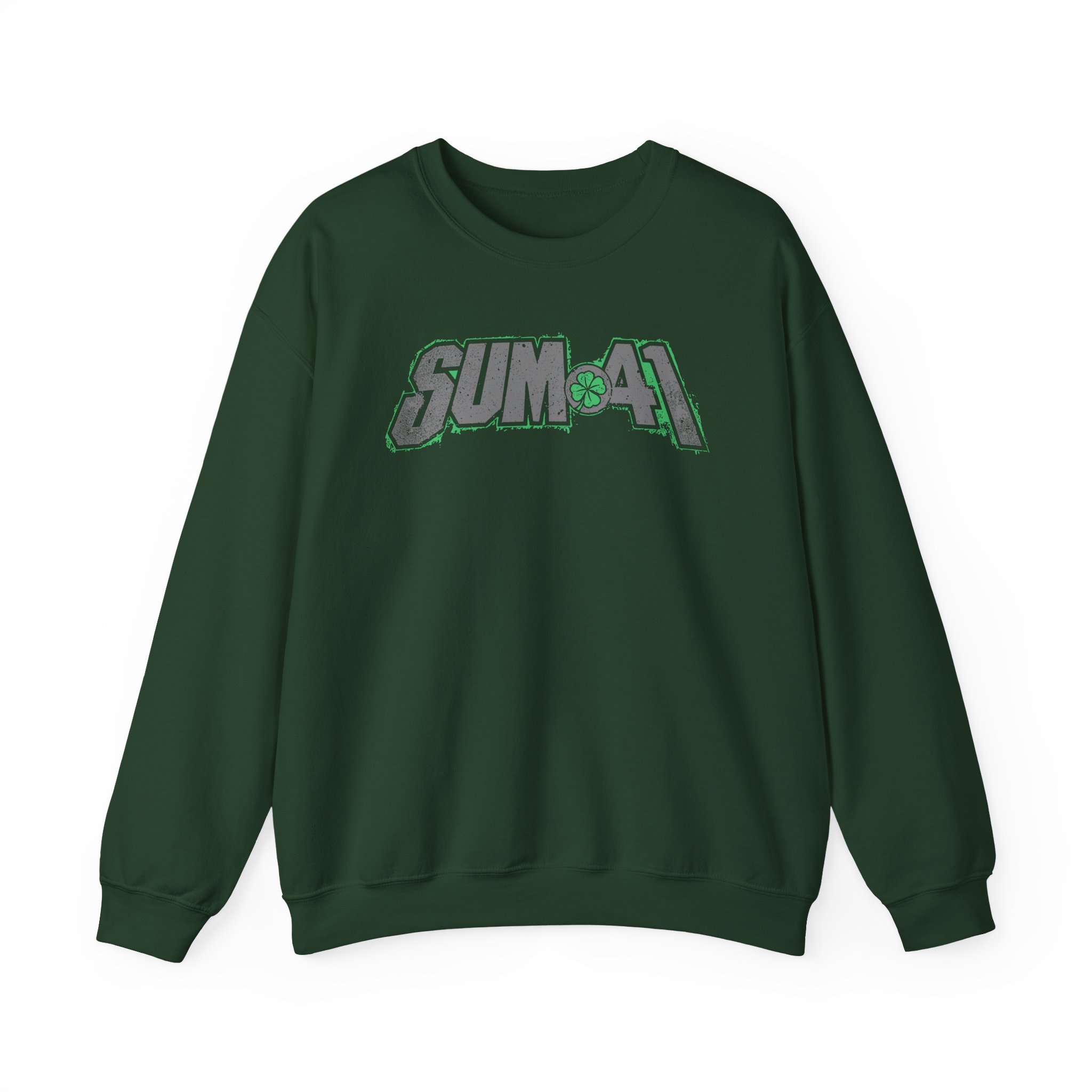 Sum 41 Shamrock Unisex Heavy Blendâ„¢ Crewneck Sweatshirt