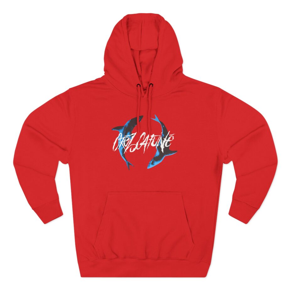 Cruz Cafune Double Shark Three-Panel Fleece Hoodie