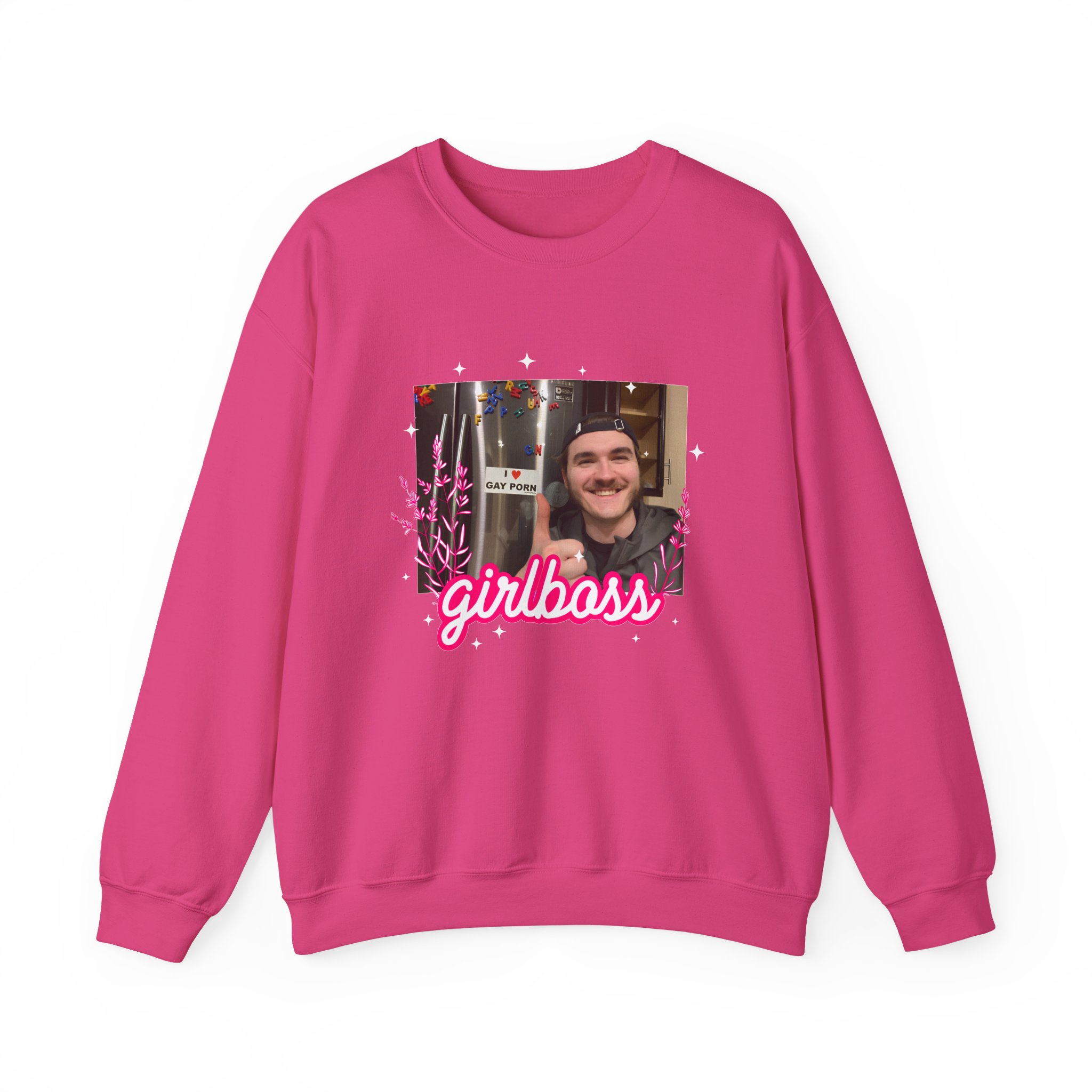 Jschlatt Girlboss Unisex Heavy Blendâ„¢ Crewneck Sweatshirt