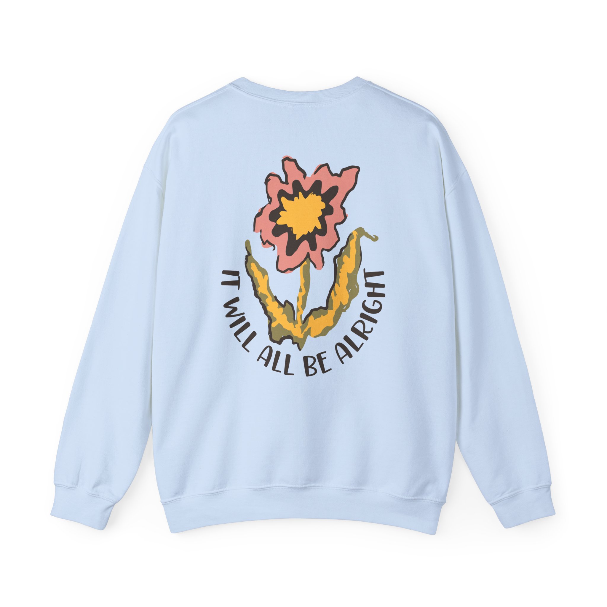 Riderkoo Funny Way of Life Unisex Heavy Blendâ„¢ Crewneck Sweatshirt