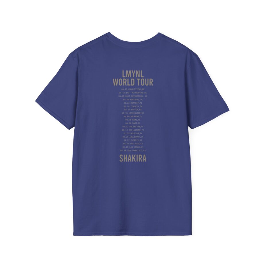 Shakira Dollar Bill Unisex Softstyle T-Shirt