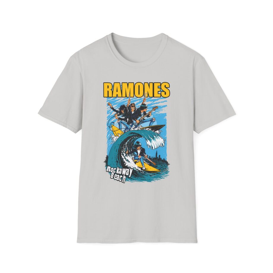 Ramones Rockaway Beach Unisex Softstyle T-Shirt