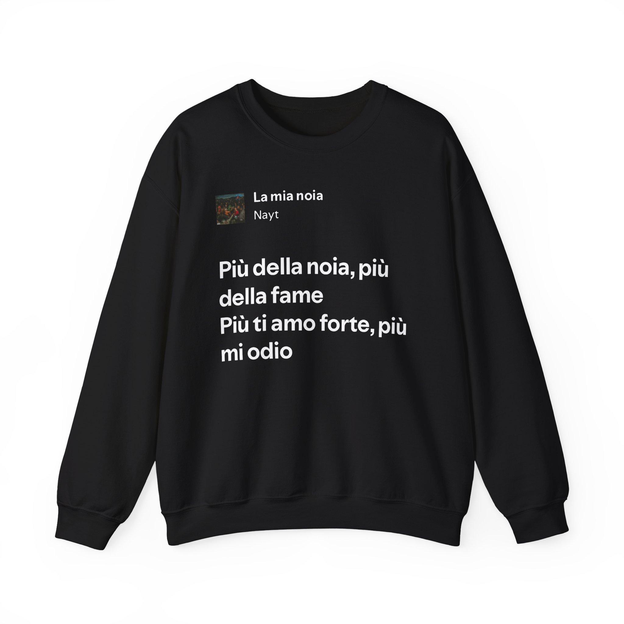 Nayt La Mia Noia Unisex Heavy Blendâ„¢ Crewneck Sweatshirt