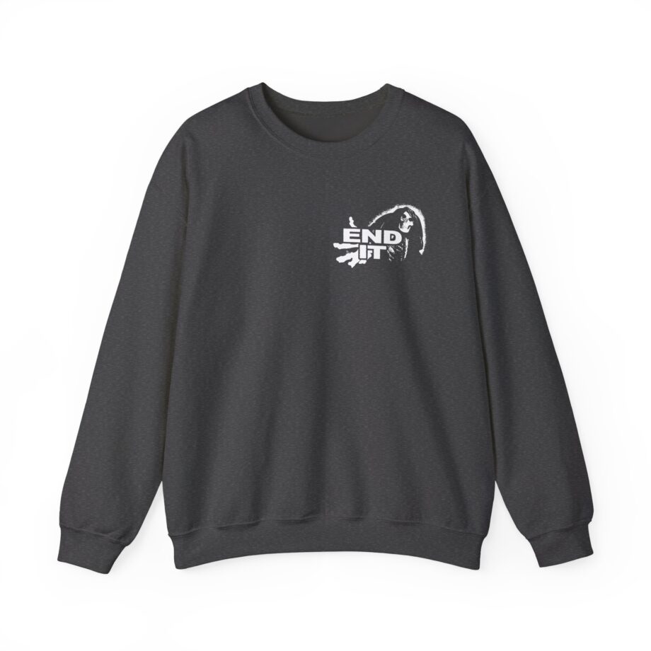 End It Unisex Heavy Blend Crewneck Sweatshirt