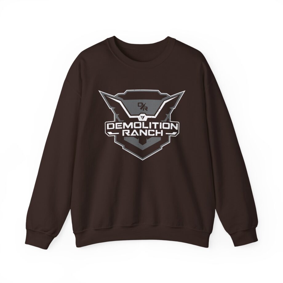 Demolition Ranch Monochrome Shield Unisex Heavy Blend™ Crewneck Sweatshirt