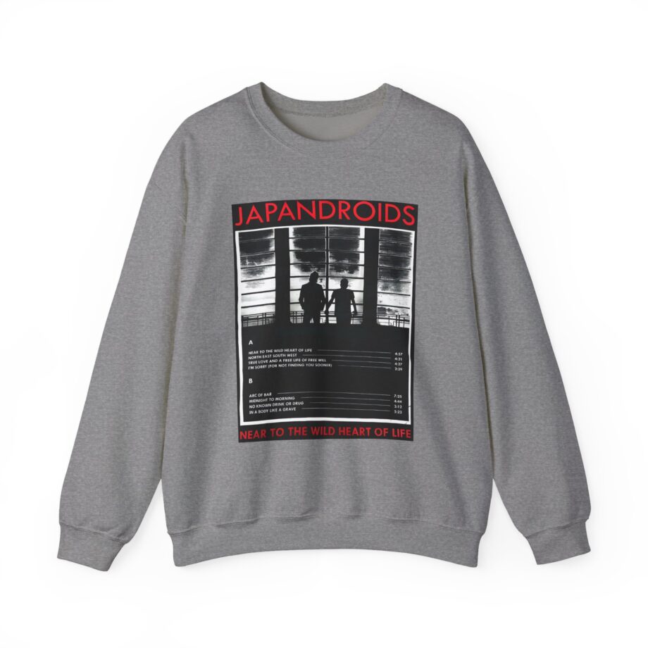 Japandroids Near to the Wild Heart of Life Unisex Heavy Blend™ Crewneck Sweatshirt