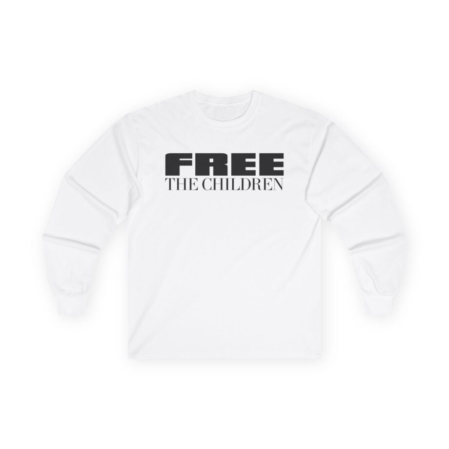 Ryan Garcia Free the Children Unisex Ultra Cotton Long Sleeve Tee