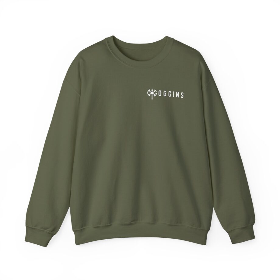 David Goggins Ethos Slogan Unisex Heavy Blend™ Crewneck Sweatshirt