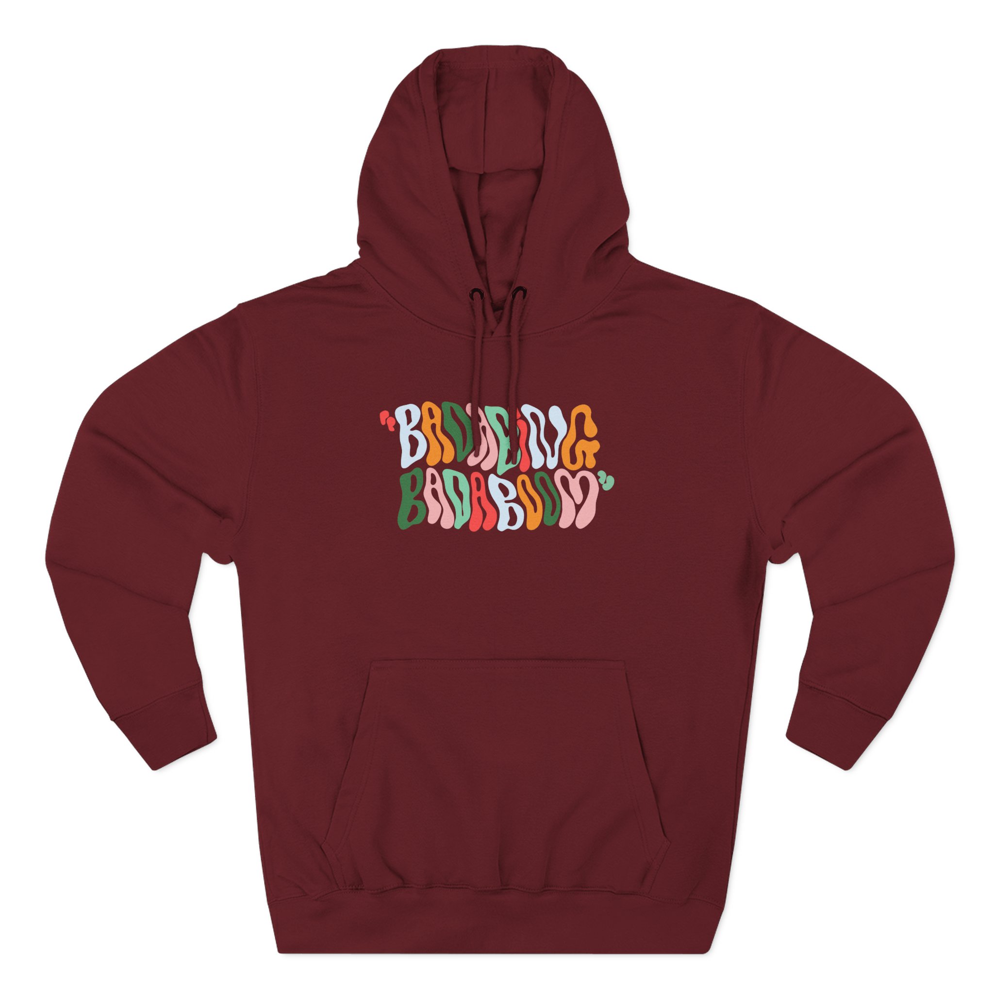 Stephanie Soo Badabing Badaboom Three-Panel Fleece Hoodie