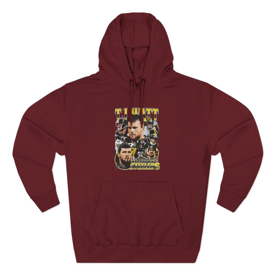 Tj Watt Three-Panel Fleece Hoodie