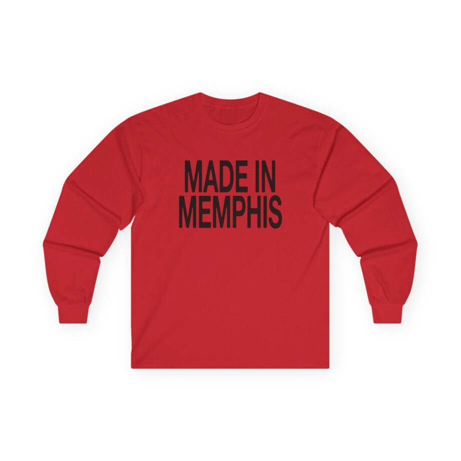 JT Made in Memphis Unisex Ultra Cotton Long Sleeve Tee