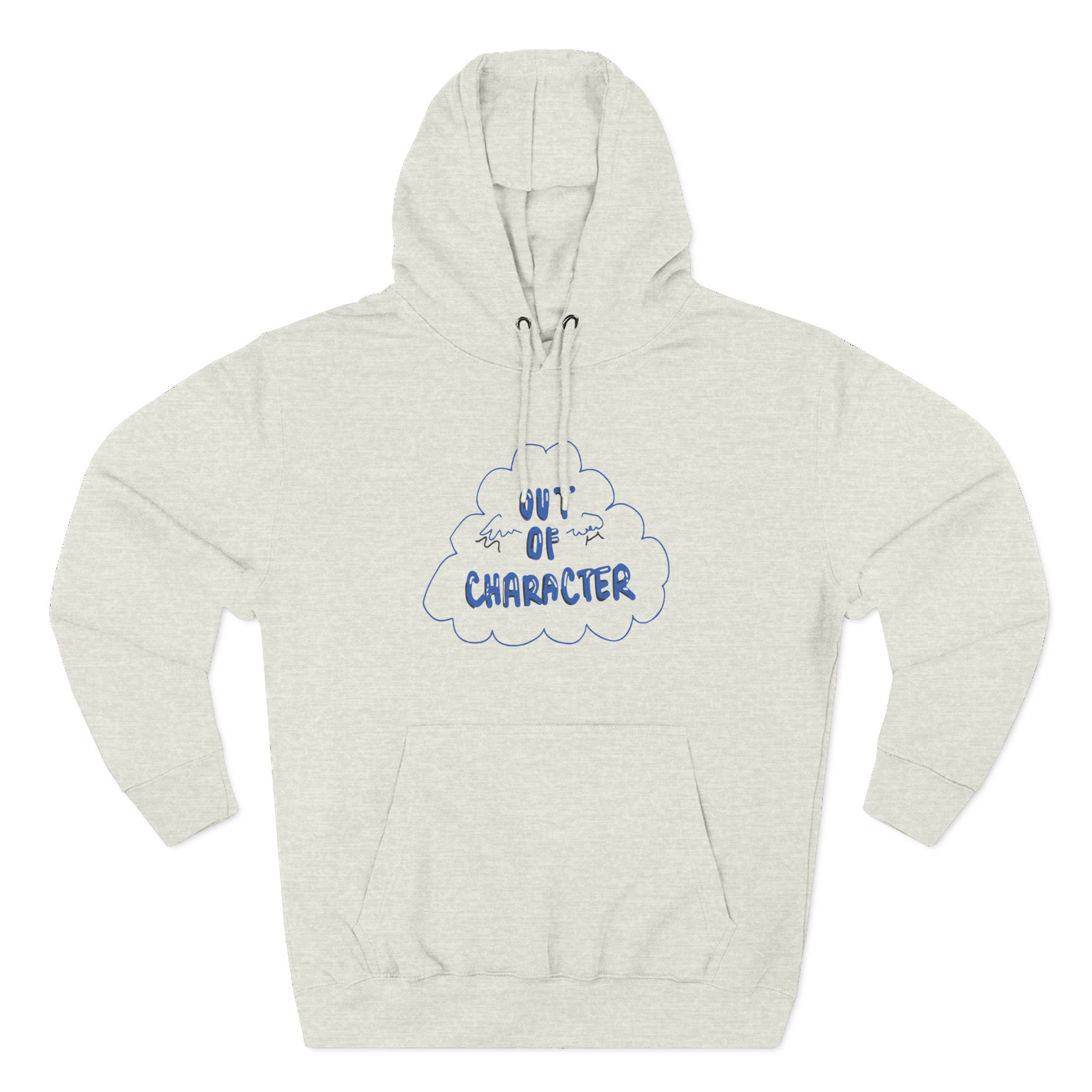 Out of Character Three-Panel Fleece Hoodie
